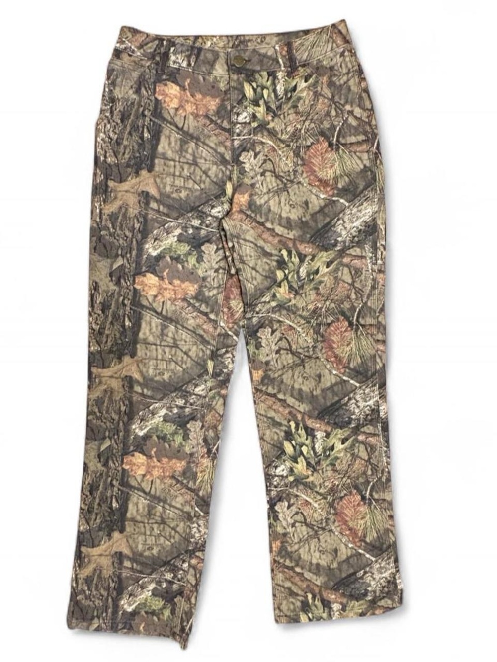 Carhartt Camo Straight Leg Pants Youth 16 Wmns 28” Hunting Cabin Gorpcore Camp